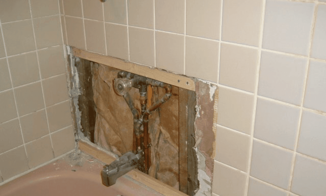 Water damage repair 